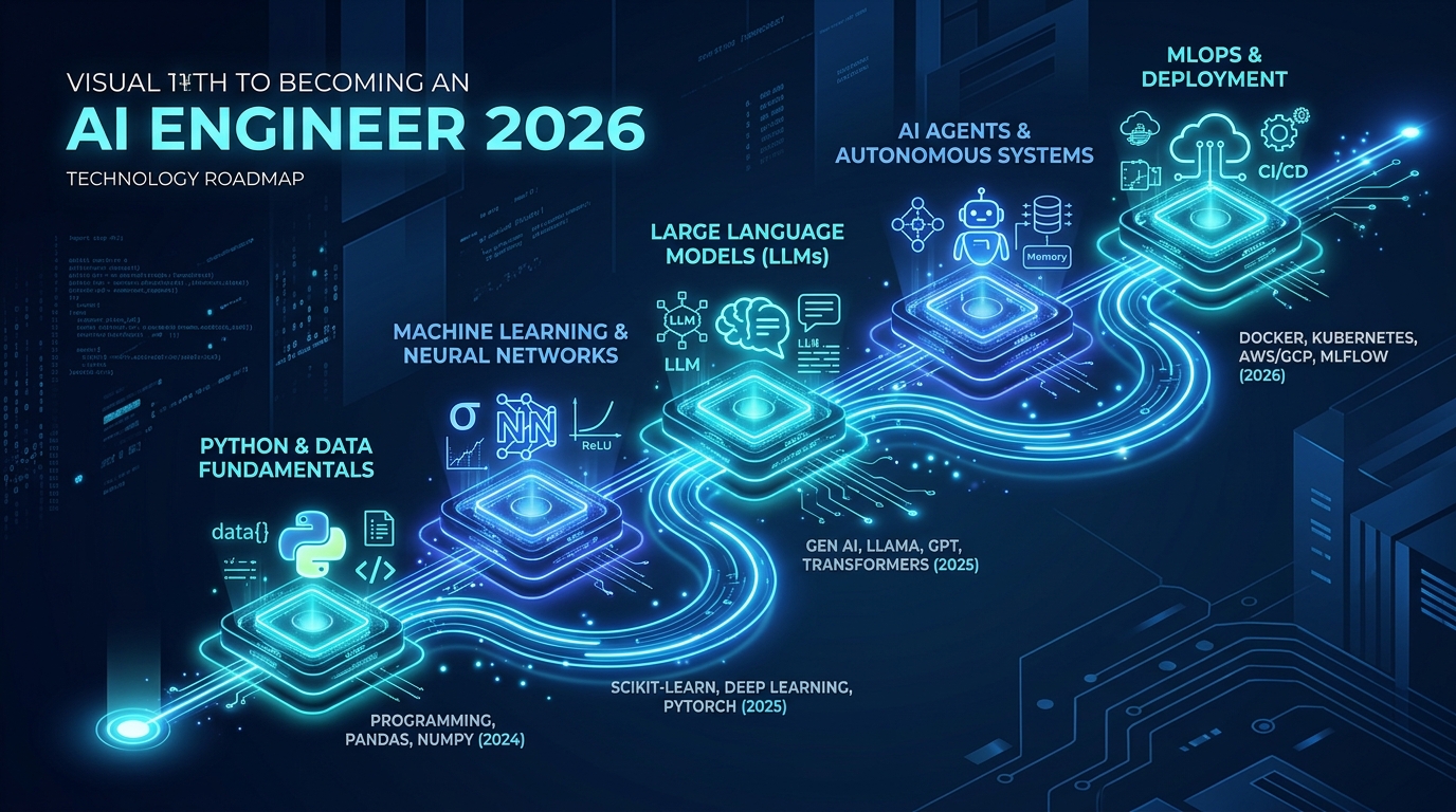 The Free 2026 AI Engineer Roadmap